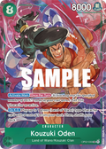 Kouzuki Oden (Alternate Art) OP02-030_p1 One Piece TCG