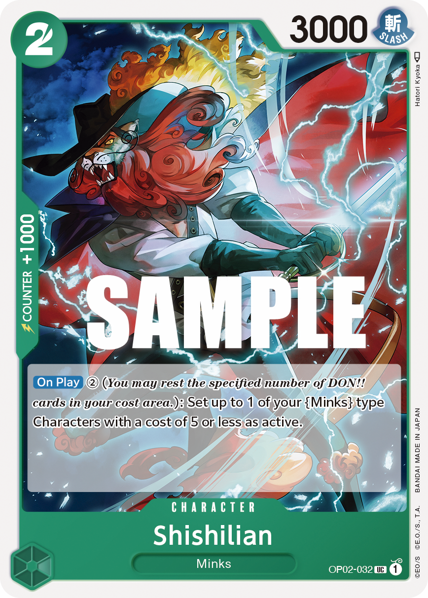 Shishilian OP02-032 One Piece TCG
