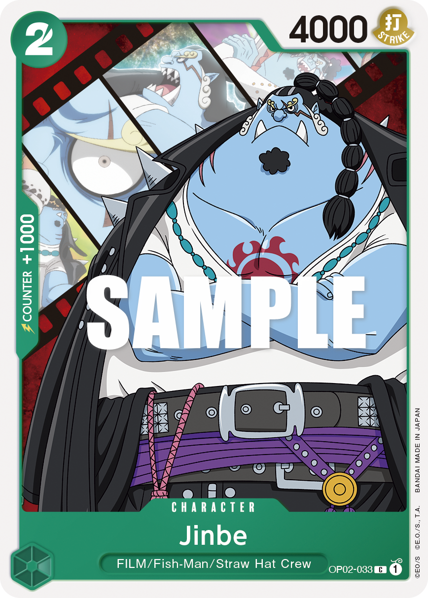 Jinbe OP02-033 One Piece TCG