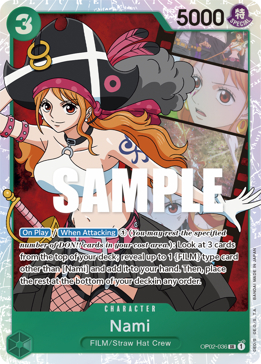 Nami OP02-036 One Piece TCG