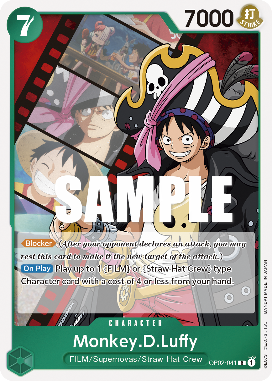 Monkey.D.Luffy (041) OP02-041 One Piece TCG