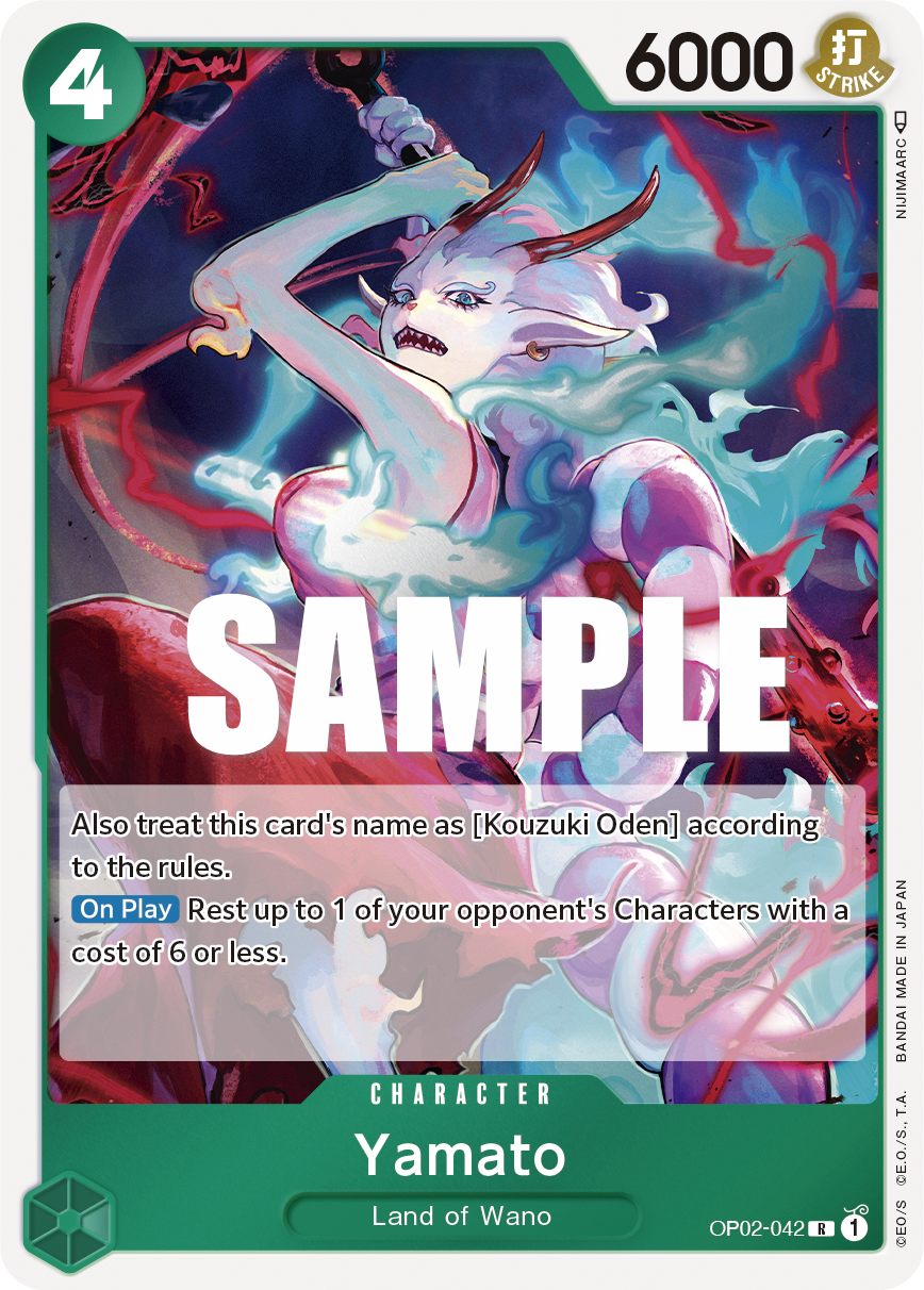 Yamato OP02-042 One Piece TCG