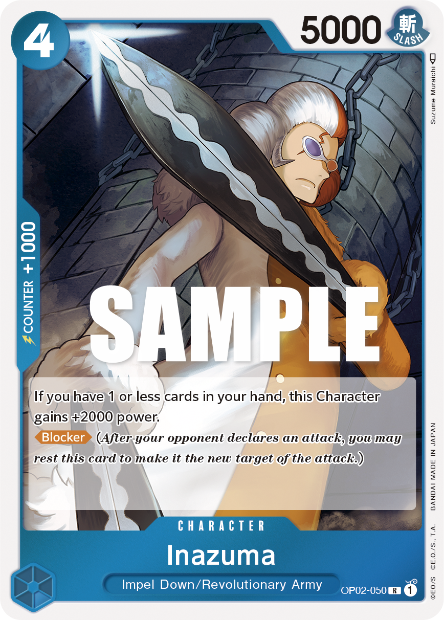 Inazuma OP02-050 One Piece TCG