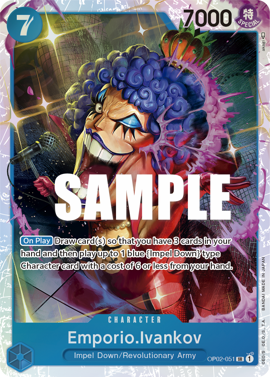 Emporio.Ivankov (051) OP02-051 One Piece TCG