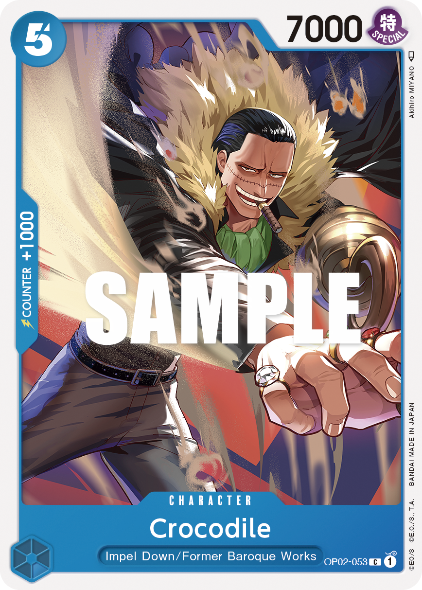 Crocodile OP02-053 One Piece TCG