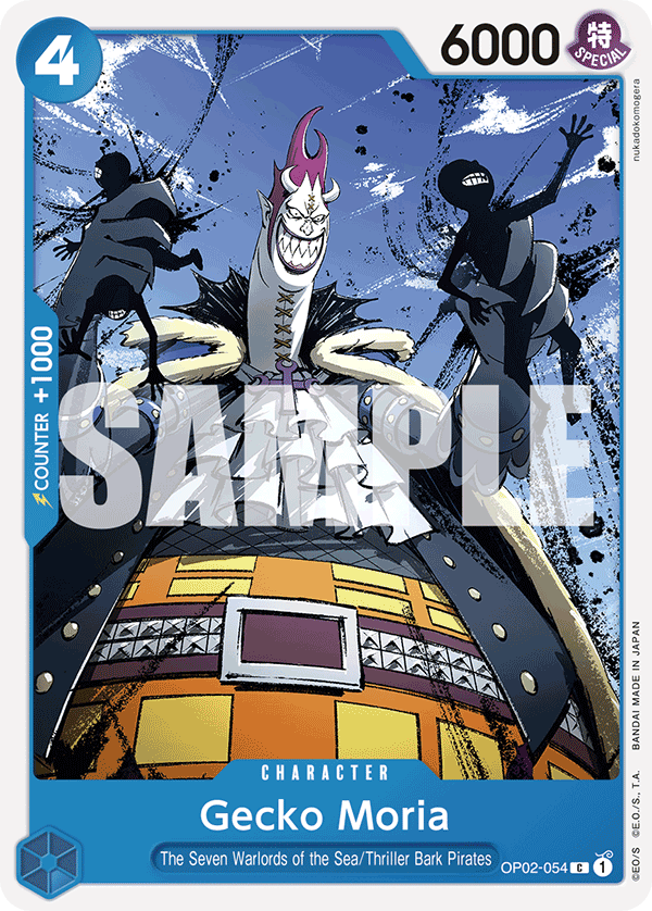 Gecko Moria (OP02-054) OP02-054_r1 One Piece TCG