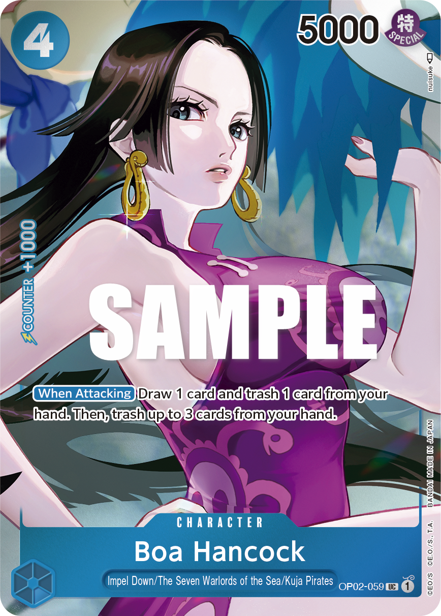 Boa Hancock (Box Topper) OP02-059_p1 One Piece TCG