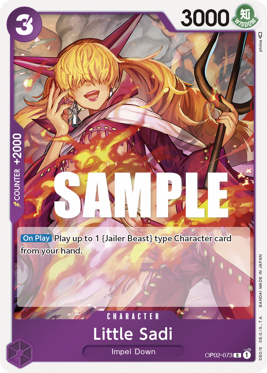 Little Sadi OP02-073 One Piece TCG