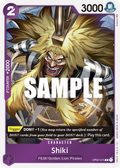 Shiki OP02-075 One Piece TCG