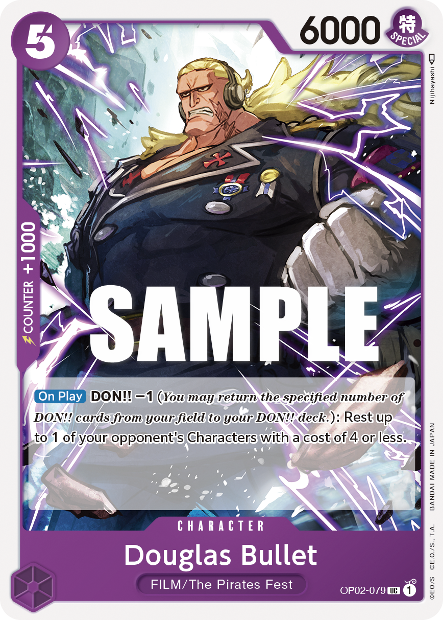 Douglas Bullet OP02-079 One Piece TCG