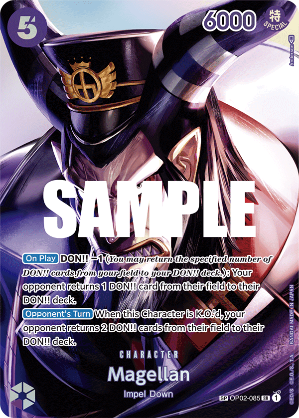 Magellan (SP) OP02-085_p2 One Piece TCG