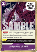 Judgment of Hell (Jolly Roger Foil) OP02-089_p2 One Piece TCG