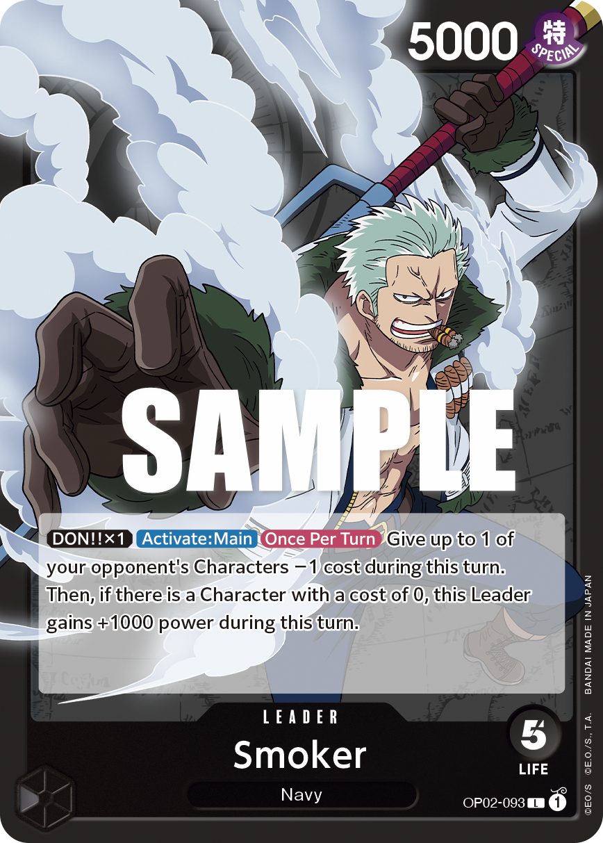 Smoker (093) OP02-093 One Piece TCG