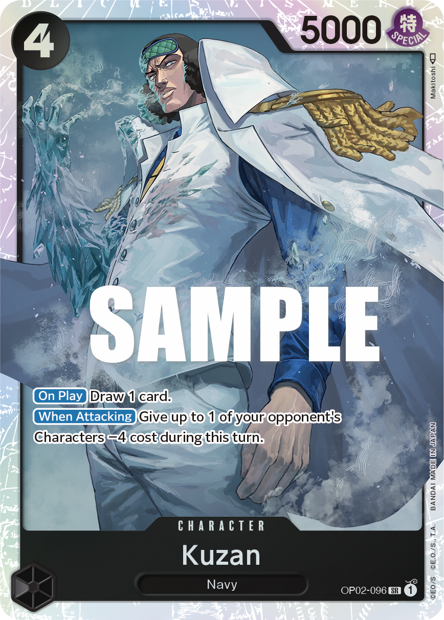 Kuzan (096) OP02-096 One Piece TCG