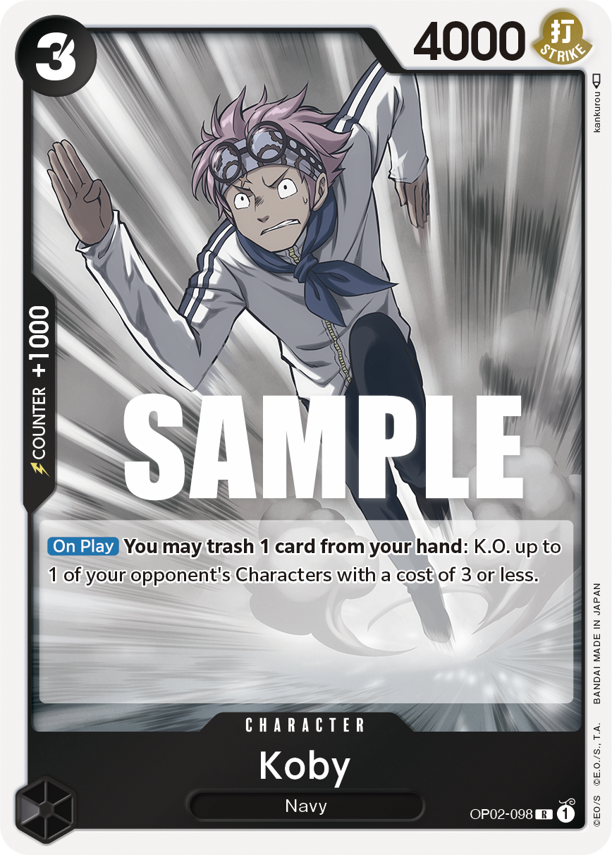 Koby OP02-098 One Piece TCG