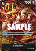 Sakazuki (Alternate Art) OP02-099_p1 One Piece TCG