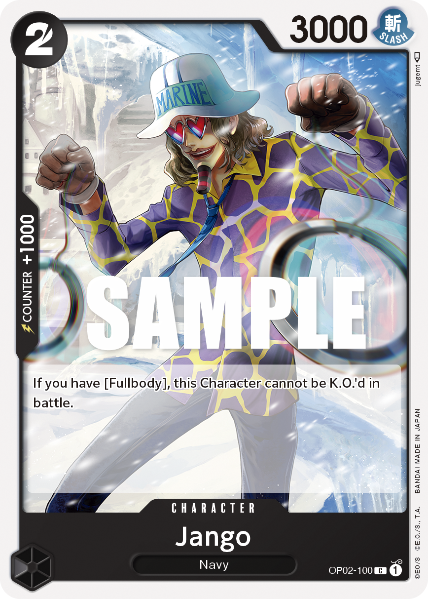 Jango OP02-100 One Piece TCG
