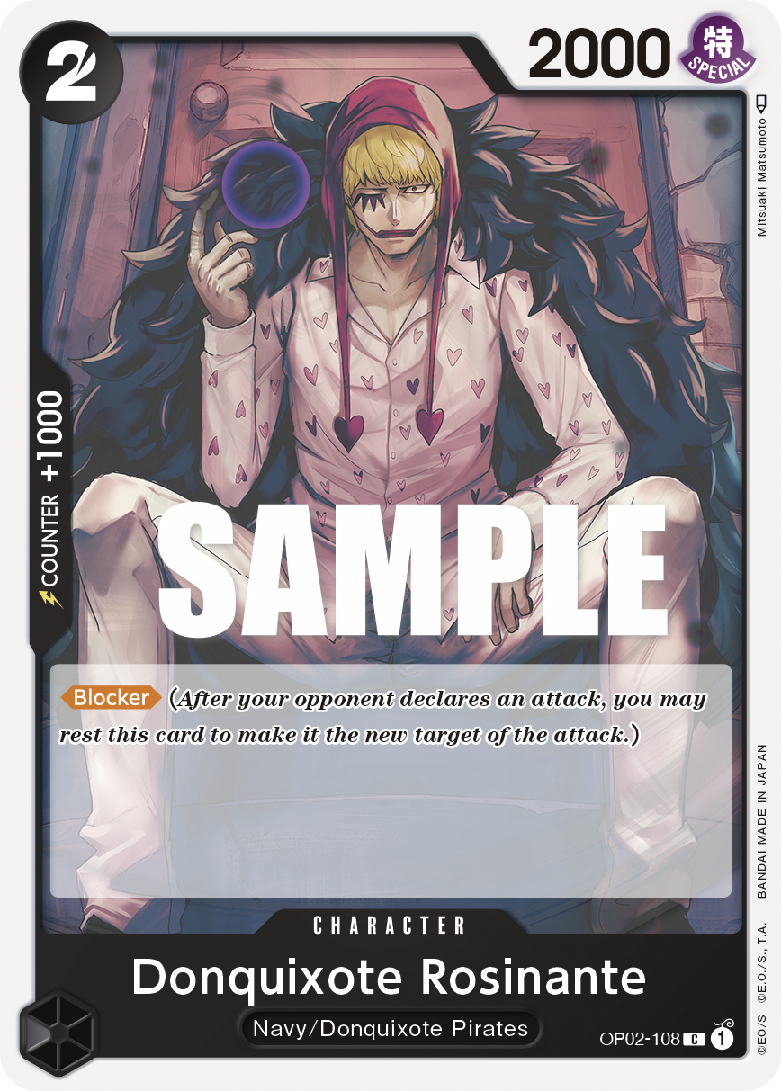 Donquixote Rosinante OP02-108 One Piece TCG