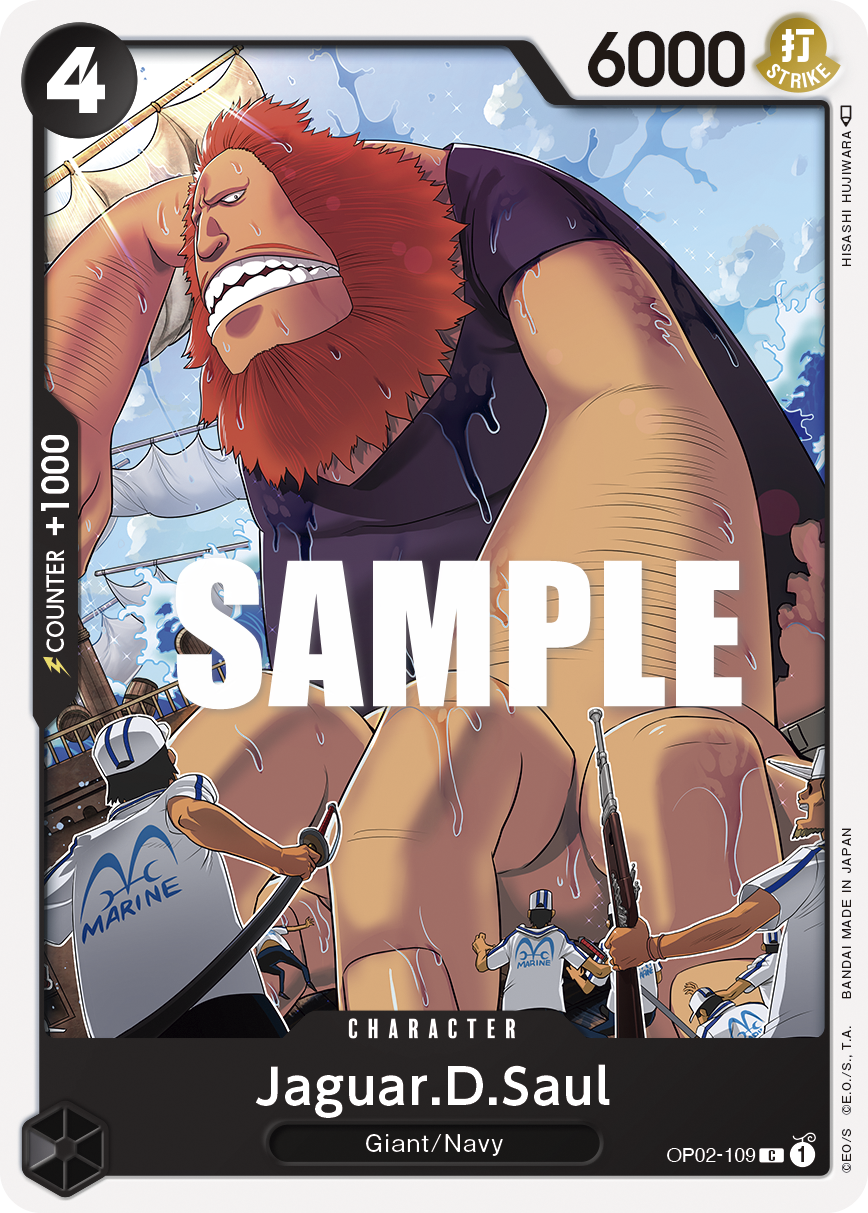 Jaguar.D.Saul OP02-109 One Piece TCG