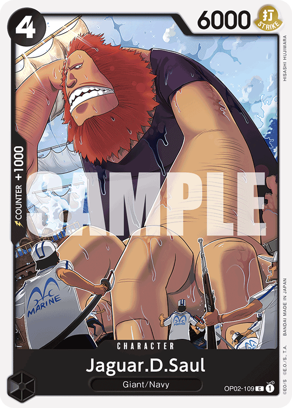 Jaguar.D.Saul OP02-109_r1 One Piece TCG