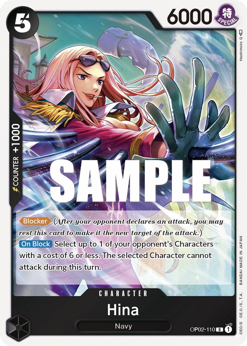 Hina OP02-110 One Piece TCG