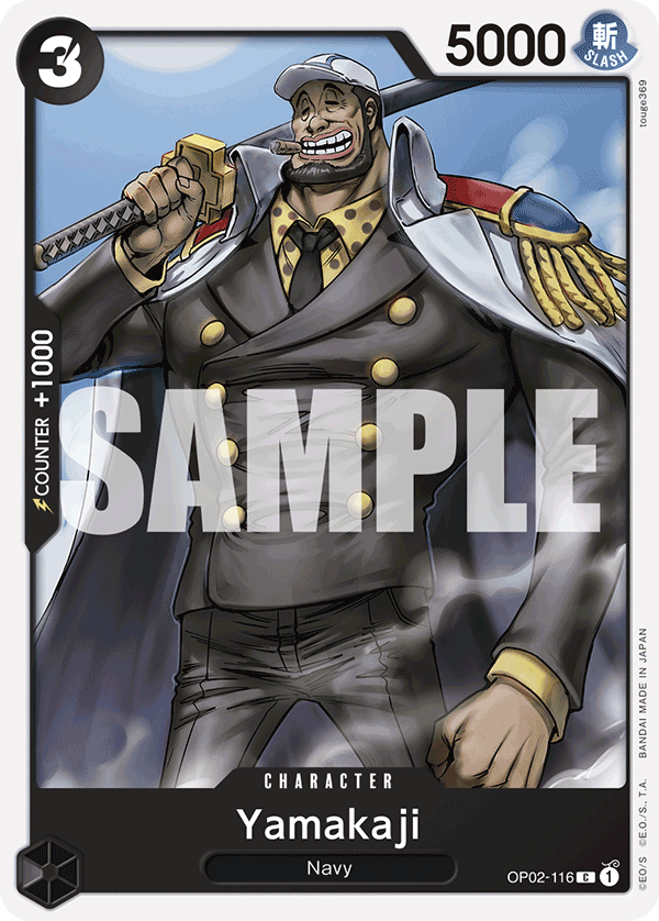Yamakaji OP02-116_r1 One Piece TCG