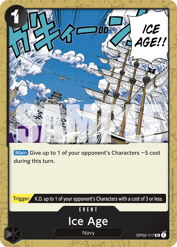Ice Age OP02-117_r2 One Piece TCG