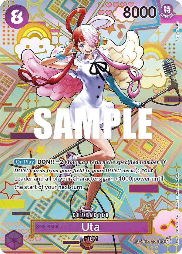 Uta (SP) OP02-120_p2 One Piece TCG