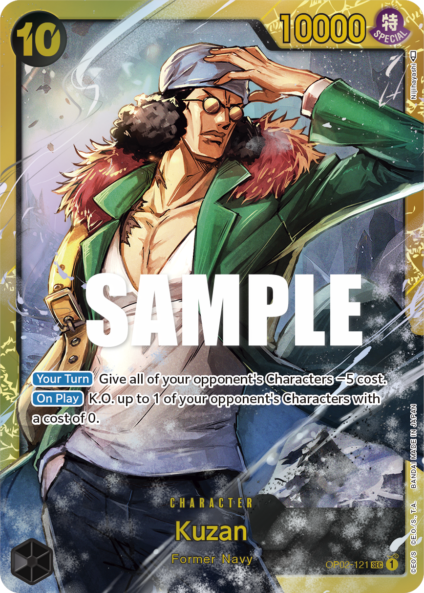 Kuzan (121) OP02-121 One Piece TCG