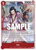 Izo OP03-003 One Piece TCG