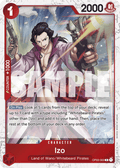Izo (OP03-003) (Jolly Roger Foil) OP03-003_p4 One Piece TCG