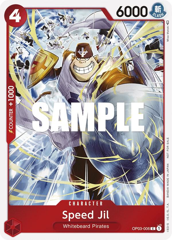 Speed Jil (Dash Pack) OP03-006_p1 One Piece TCG
