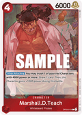 Marshall.D.Teach OP03-012 One Piece TCG