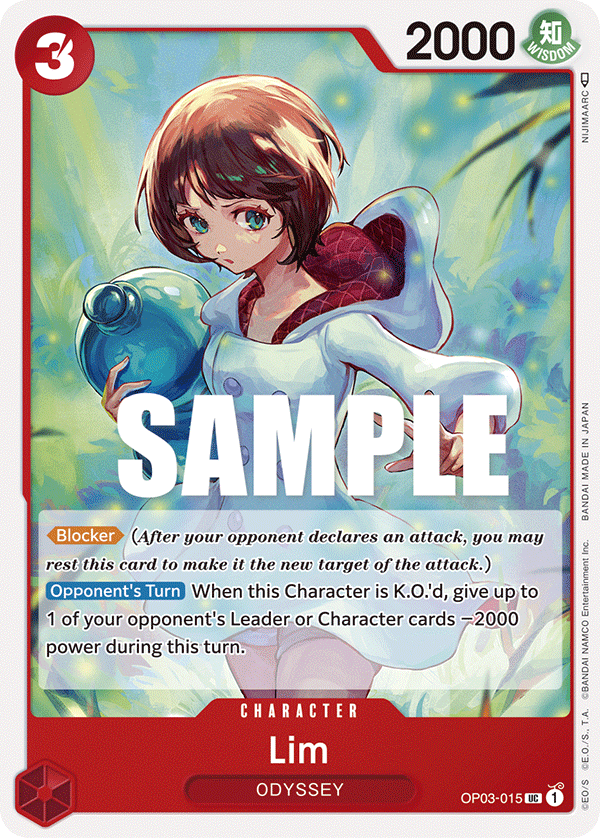 Lim OP03-015 One Piece TCG