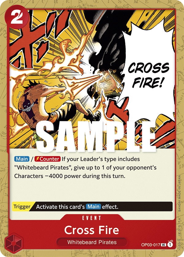 Cross Fire OP03-017 One Piece TCG