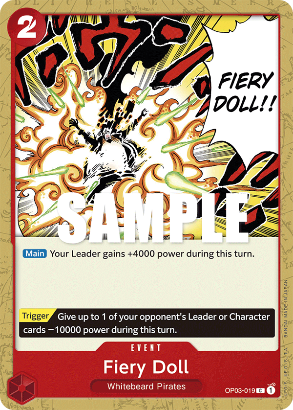 Fiery Doll OP03-019 One Piece TCG