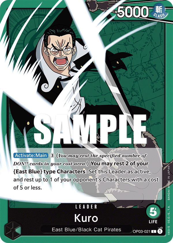 Kuro OP03-021 One Piece TCG