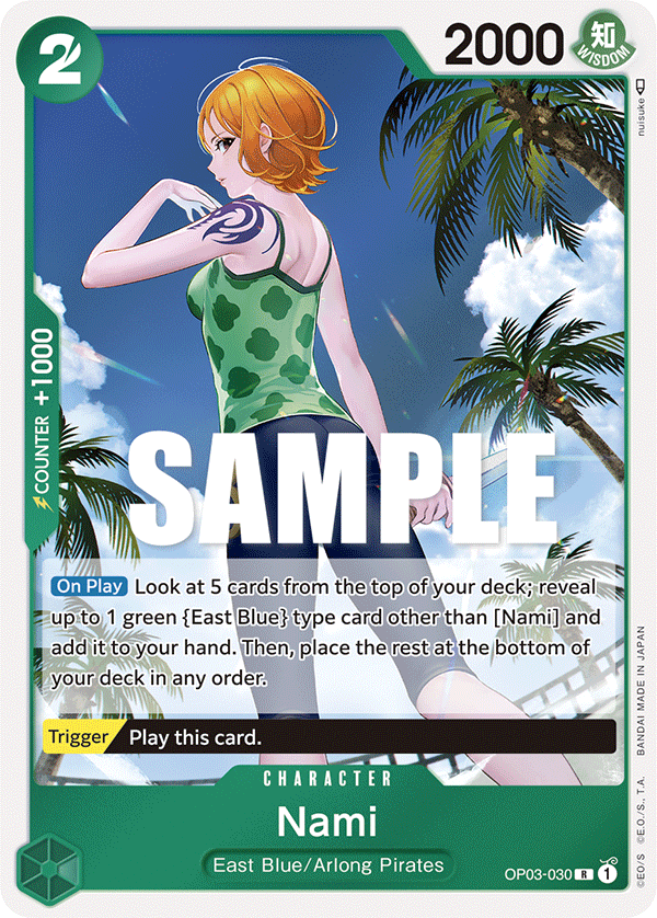 Nami (030) OP03-030 One Piece TCG