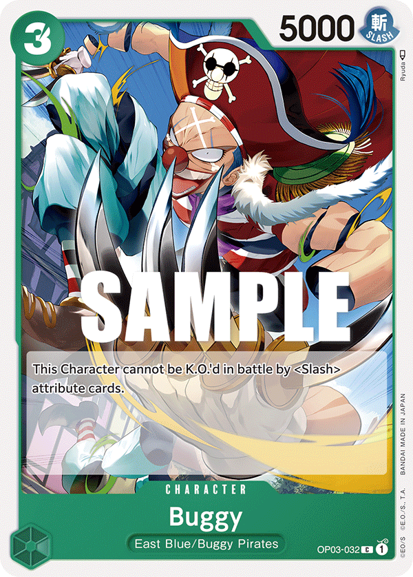 Buggy (Dash Pack) OP03-032 One Piece TCG