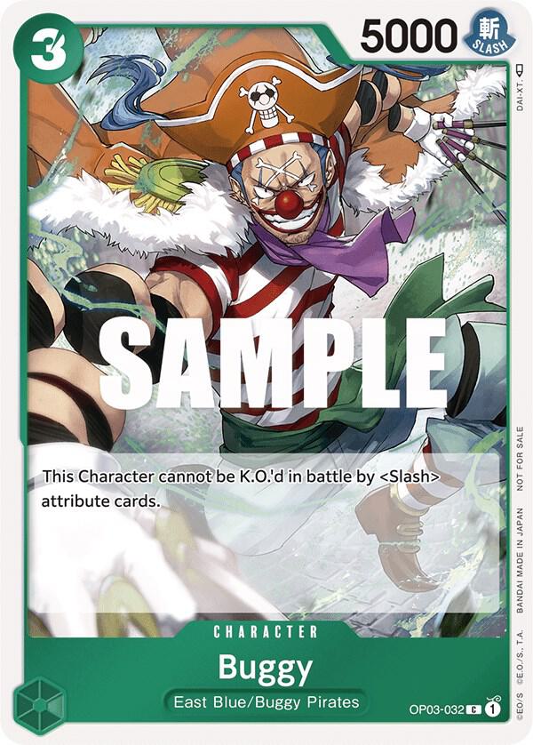 Buggy (Dash Pack) OP03-032_p1 One Piece TCG