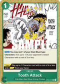 Tooth Attack OP03-037 One Piece TCG