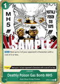 Deathly Poison Gas Bomb MH5 OP03-038 One Piece TCG