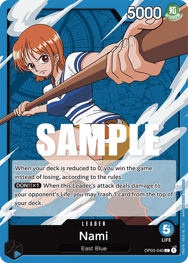 Nami (040) OP03-040 One Piece TCG