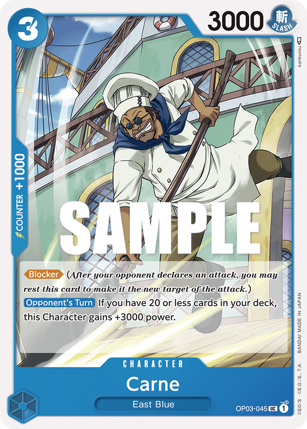 Carne OP03-045 One Piece TCG