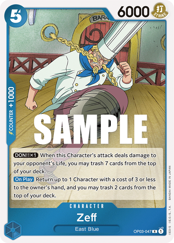 Zeff OP03-047 One Piece TCG