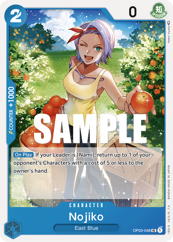 Nojiko OP03-048 One Piece TCG