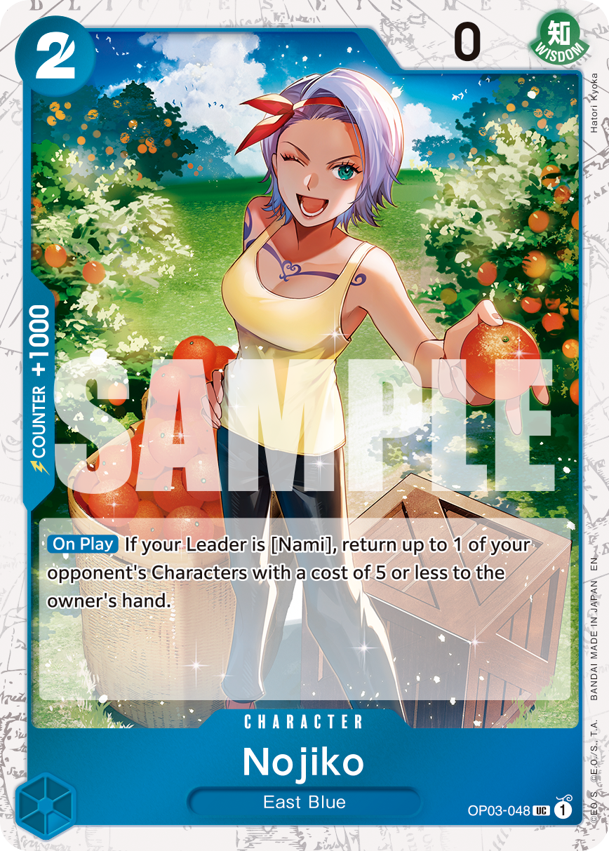 Nojiko (Pirate Foil) OP03-048_p1 One Piece TCG