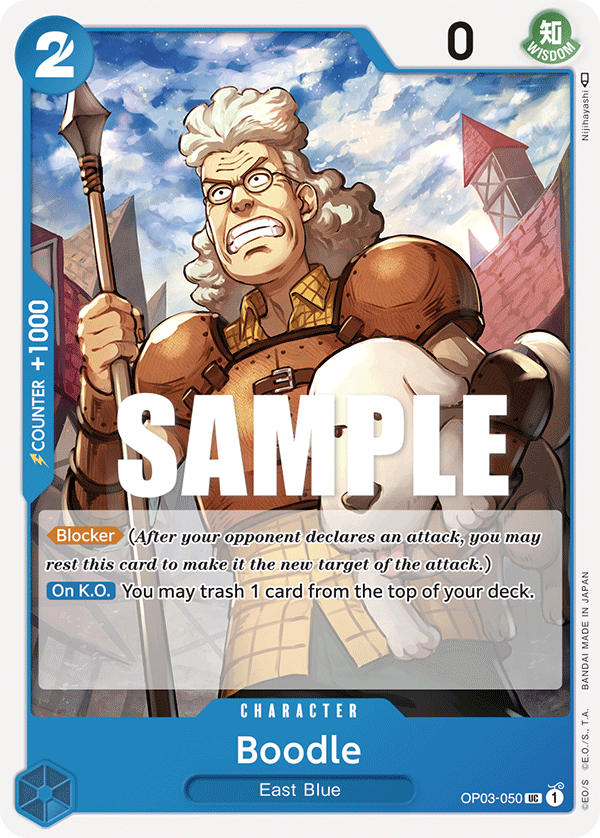Boodle OP03-050 One Piece TCG