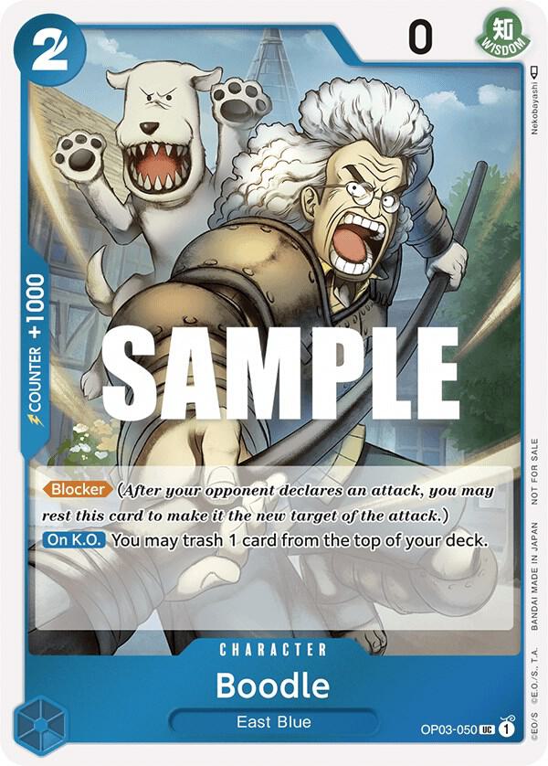 Boodle (Dash Pack) OP03-050_p1 One Piece TCG