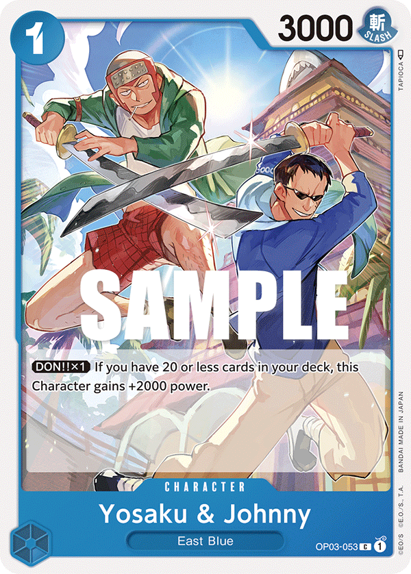 Yosaku & Johnny OP03-053 One Piece TCG